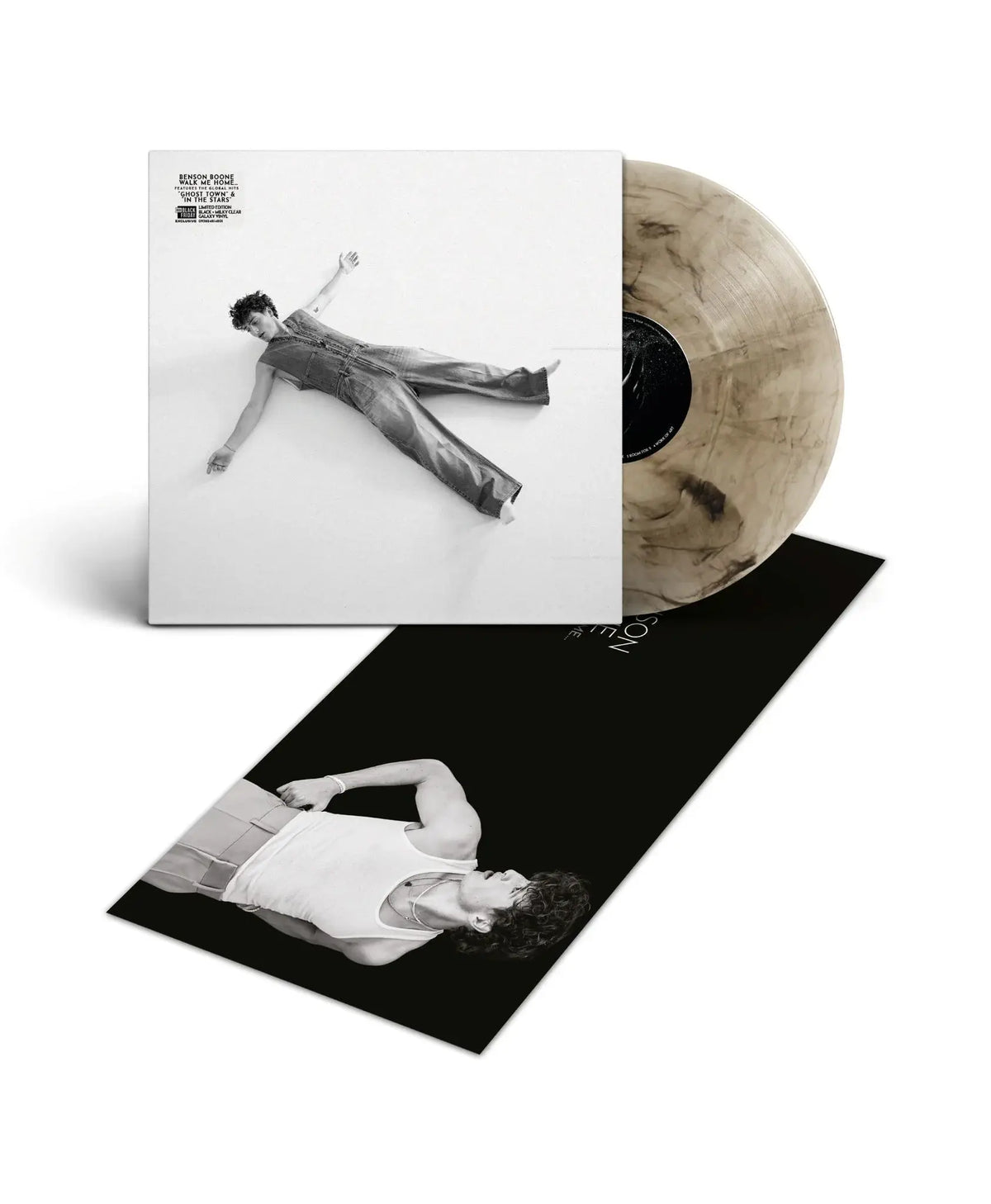 (RSD2026) Benson Boone — Walk Me Home… (EP) (黑白透明星河紋膠)