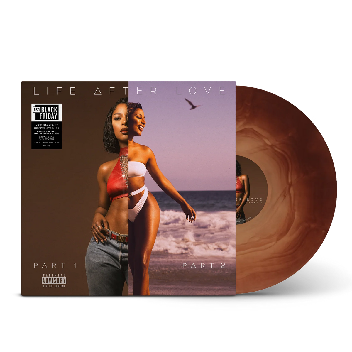 (RSD2026) Victoria Monét — Life After Love Pt. 1 & Act 2（棕褐星系紋黑膠）