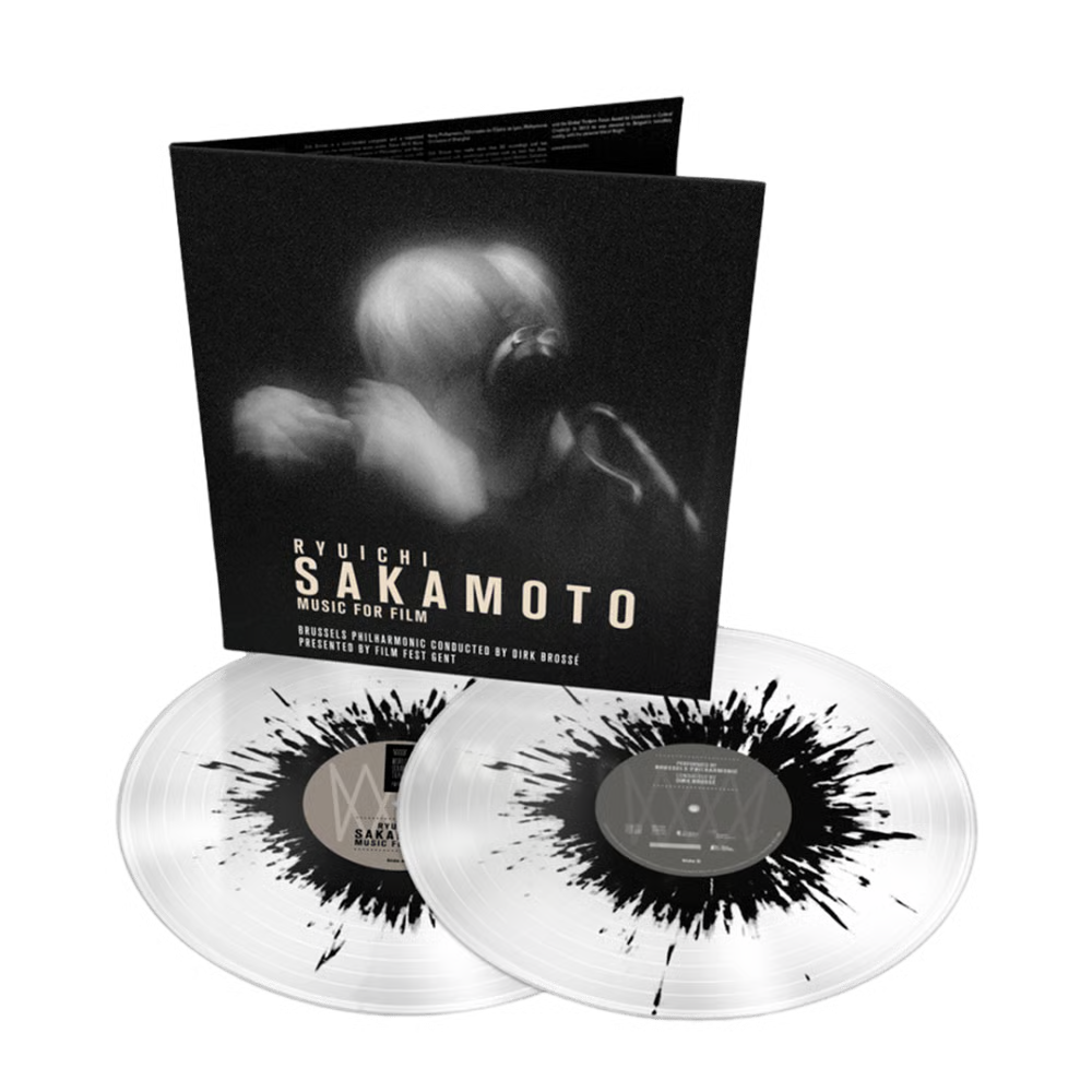 坂本龍一 (Ryuichi Sakamoto) — Music For Film (2LP 透明黑白潑墨膠)