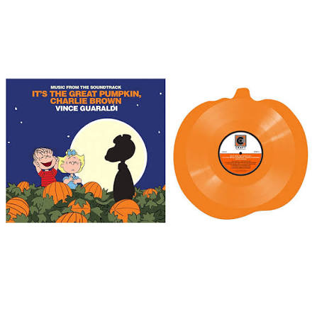 Vince Guaraldi — It's The Great Pumpkin, Charlie Brown（南瓜造型透明橘色膠）