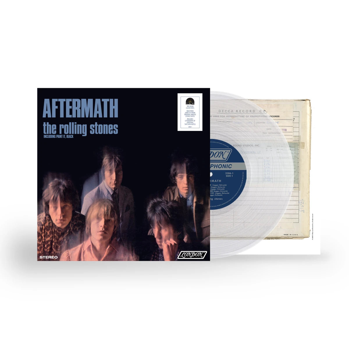 (RSD2026) The Rolling Stones — Aftermath (US)（透明黑膠／180克）